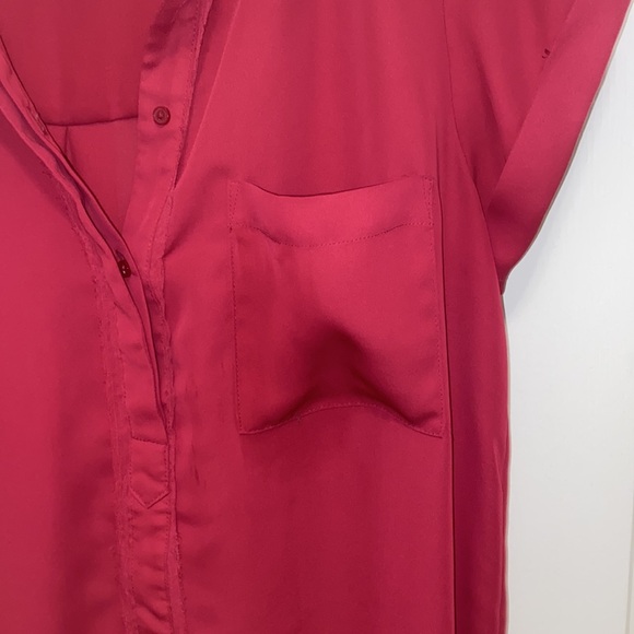 Simply Vera pink blouse medium - Picture 7 of 10